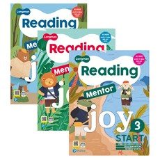 Reading Mentor Joy Start 1 + 2 + 3 세트, 피어슨롱맨