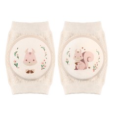 Yomilock 動物圖案護膝, 松鼠款, 1組