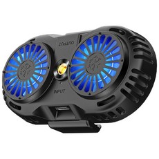 遊戲機 Dual Ice 智慧型手機散熱器, 黑色, 雙冰28, 1個