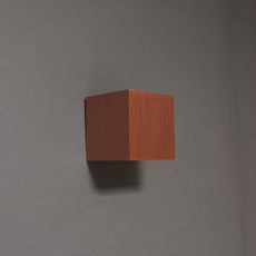 LED光束方形雙向室內室外壁燈, 燈泡顏色（玫瑰金）