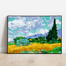 Play about DIY 傑作繪圖套組 50 x 40cm, 梵高雪松麥田 (MG029)
