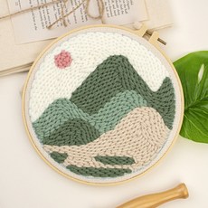 Artjoy DIY俄羅斯刺繡+鉤針組, 1套, 早上在森林裡