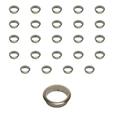 꾸밈홈 電線孔蓋 黑色 50mm, 20個