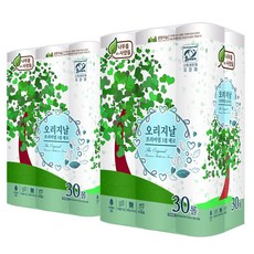 Namureul Simneun Saramdeul Original Premium3層捲筒衛生紙 20m, 2袋, 30捲