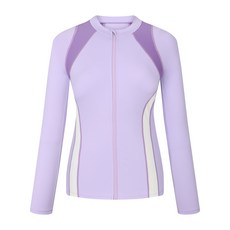 아레나 여성용 디파인 레저 짚업 래쉬가드 A3BL1PQ09