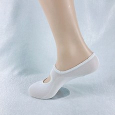 CAPACCI 女款運動無氣墊船型襪 10雙組, 1套, 白色