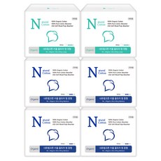 Natural Cotton Allganic蝶翼衛生棉 中 4袋+大 2袋, 1套