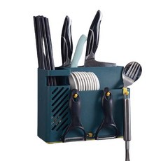 Harvest 壁掛式餐具容器, 綠色, 1個