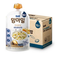 Mammameal 寶寶粥 Set, 每日即食, 15個月開始, 鮑魚綜合蔬菜口味, 140g, 10包