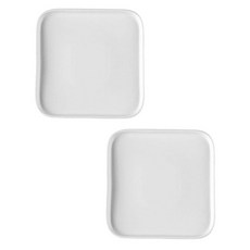 Modern-g 北歐簡約盤 D2 22.5 x 22.5 x 2.2 cm YJ651, 白色, 2個, 單品