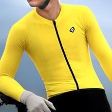 Lameda 男性用 Ace 刷毛長袖車衣 2024AWZ406