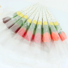 블뤼엔 비누꽃 모두드림 한송이 9p 세트, 골드도트, 1개