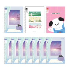 morning glory 1200小學日記本 窄格 B 24 SP筆記本, 隨機出貨, 10個