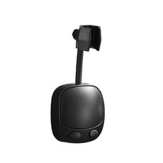 Gloria簡約設計黏貼式蓮蓬頭架 LY109 黑色, 1個