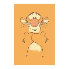 I LOVE PAINTING DIY繪畫組 小熊維尼系列款 20*30cm, 有趣的跳跳虎