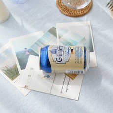 FORHOME 手工棉花糖桌巾, 淺天藍, 1個, XS(60 x 60 cm)