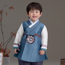 The Ye Hanbok 男孩 Hanbitbyeol 韓服 Jeogori + 褲子 + Kwaeja 套裝 593