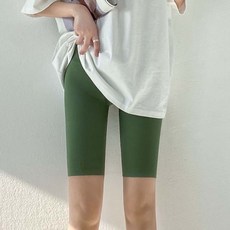 Star 女性修身透氣瑜珈五分緊身褲