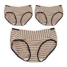 IUNIQUE 俏皮條紋孕婦內褲組 3入