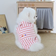 AMYLOVESPET 寵物 DE 淘氣吊帶褲, 粉色裙