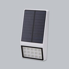 Wonha 15LED 太陽能花園壁燈 8W, 白色