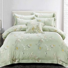 LoveCity 寢城之戀 吸濕排汗萊賽爾天絲 舖棉兩用被套, 葉飛揚