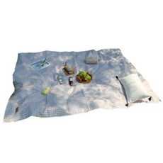 格子防水野餐墊, 單色