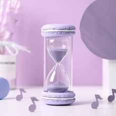 씨밀레 마카롱 디자인 모래시계, 03 퍼플