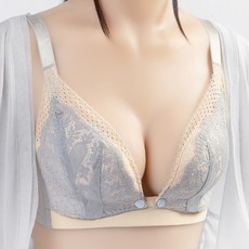 花卉網紗彩色哺乳內衣