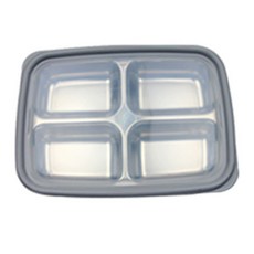 基本厚不銹鋼 4 鍋午餐套裝, 1組, 單品