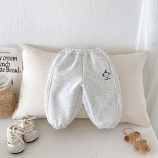 STARDOOR 幼兒可愛小狗刷毛褲