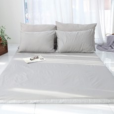 SCOHOme Luxi 純棉40支斜紋飯店式單層床包, Luxi灰