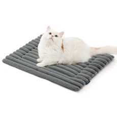 파스텔펫 반려동물 베이직 극세사 보온매트, 그레이, 1개