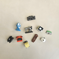 레트로 88 냉장고 자석 10종 세트, 혼합색상