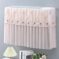 릴리픽 샤랄라 러블리 벽걸이 에어컨 직풍방지 바람막이 커튼 t7 88 x 20 cm, 1개