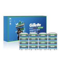 Gillette 吉列 正品 ProGlide 無感系列刮鬍刀片, 16入, 1個