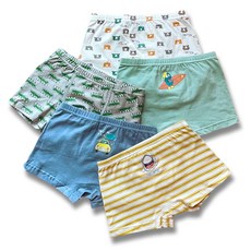 JUNIDAY 男孩童小探險家四角內褲5入組