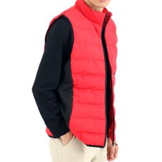 50 압착식 하이넥 경량 패딩조끼 YDWS802