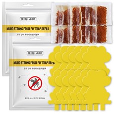 무로 강력 초파리 트랩 리필팩 2종 x 6p 세트, 2세트