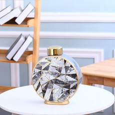 幾何大理石紋圓形花瓶 YT_RA272, B款