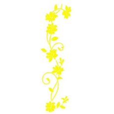 P31 高級玫瑰重點貼紙, 04 黃色