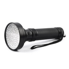 DINGDONG PET 寵物UV尿漬手電筒 黑色(100顆燈) 1個 195*78mm, 黑色