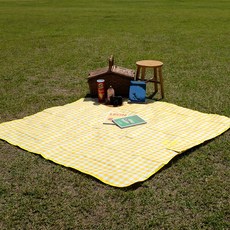밴프 스타일 피크닉 매트, 옐로우체크(CE556)