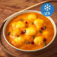 푸드컨테이너 호박죽 400g x 2p + 새알심 180g 세트 (냉동), 980g, 1세트