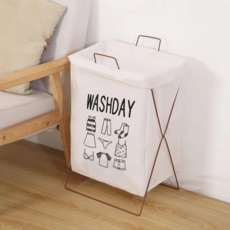 Gutsome 高效可折疊無蓋洗衣籃, 服飾圖案