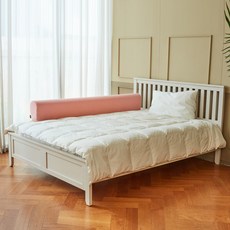 캥거루루 아기침대 메모리폼 범퍼 쿠션가드 L 170, 로즈핑크