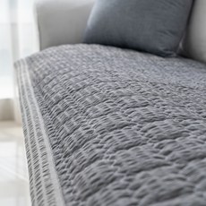 azam 先染壓花泡泡紗沙發墊 4人座