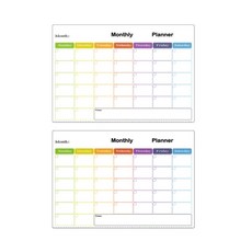 ABM KOREA 冰箱每月磁鐵板顏色 2p