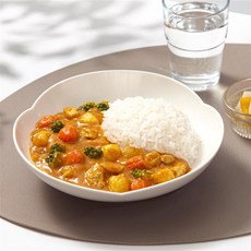 OTTOGI 不倒翁 咖哩碗, 1個, 白色的