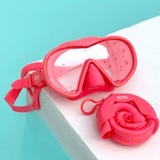 GTS浮潛面罩設備組, 玫瑰粉